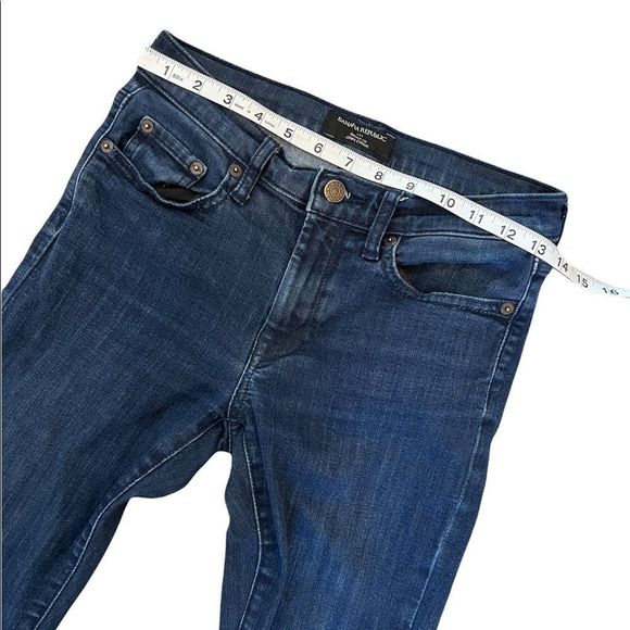 Banana Republic Dark Blue Skinny Jeans - Picture 5 of 10